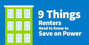 9 Things Renters Need to Know to Save on Power