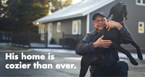 Insulation rebates helped this homeowner transform his basement and save big
